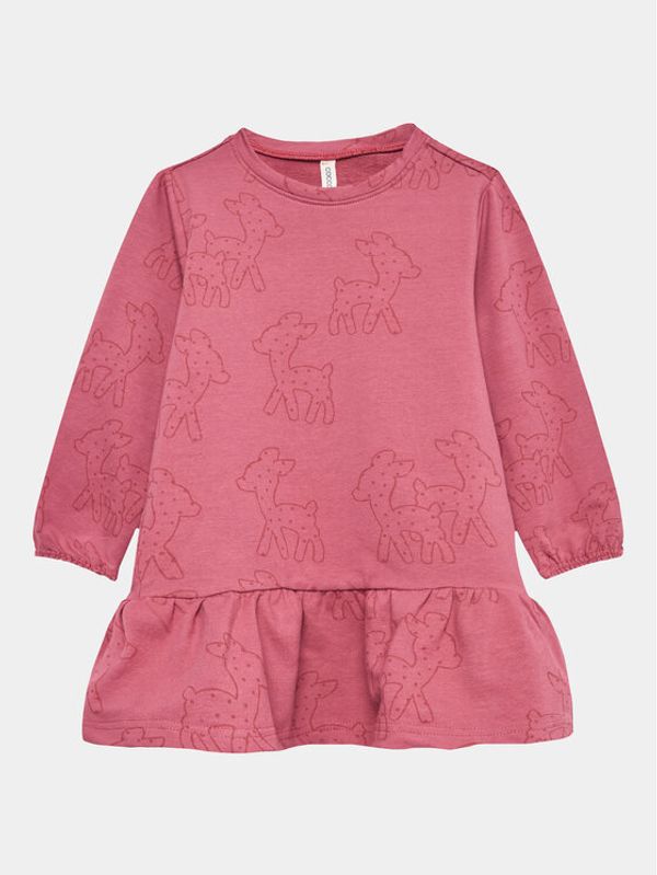 Coccodrillo Coccodrillo Haljina za svaki dan ZC2129102WOK Ružičasta Regular Fit