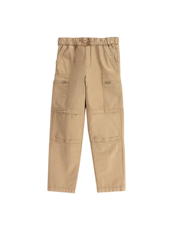 Coccodrillo Coccodrillo Hlače WC5119101MBJ Smeđa Regular Fit