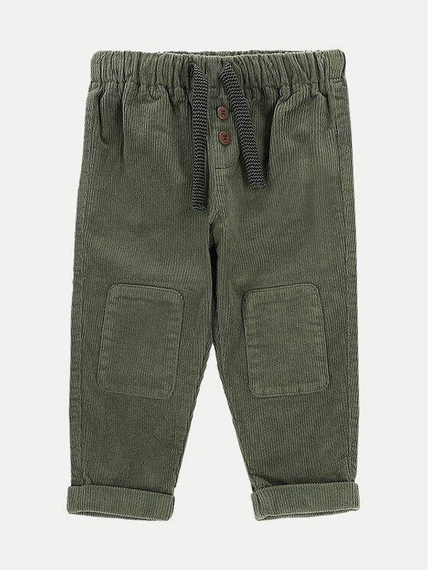 Coccodrillo Coccodrillo Hlače ZC4119101SBN Zelena Regular Fit