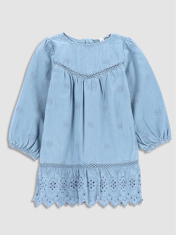 Coccodrillo Coccodrillo Jeans haljina WC3128101SRN Plava Regular Fit