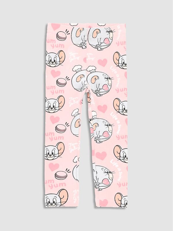 Coccodrillo Coccodrillo Leggings WC3122101LIG Ružičasta Slim Fit