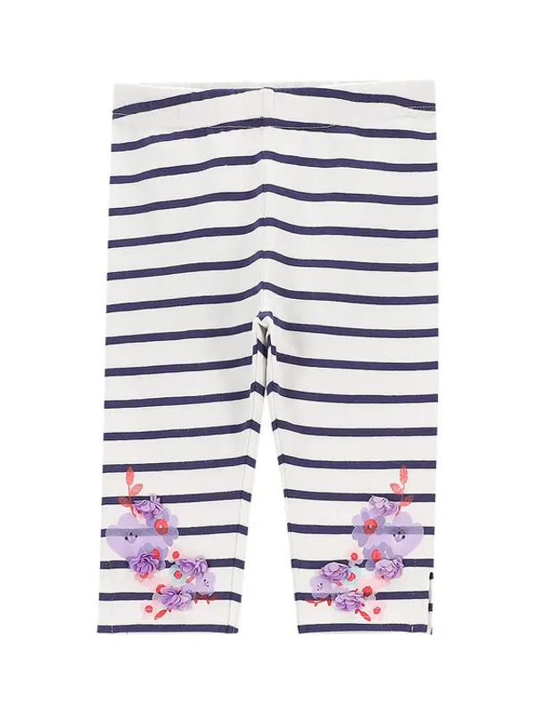 Coccodrillo Coccodrillo Leggings WC5122301HGN Bijela Slim Fit
