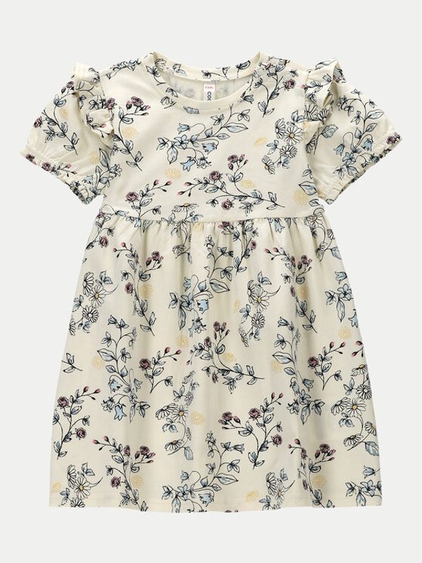 Coccodrillo Coccodrillo Ljetna haljina WC4129201GPN Écru Regular Fit