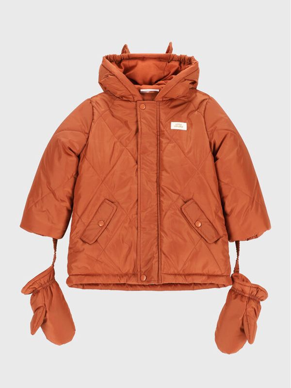 Coccodrillo Coccodrillo Pernata jakna ZC2152104OBN Smeđa Regular Fit