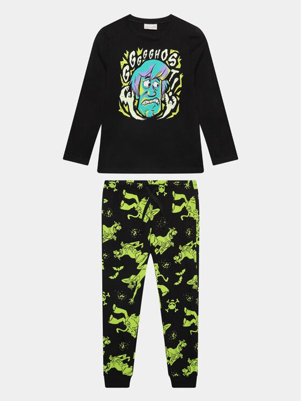 Coccodrillo Coccodrillo Pidžama ZC3448101LBS Crna Regular Fit