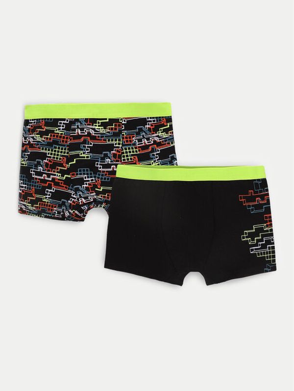 Coccodrillo Coccodrillo Set od 2 para bokserica ZC4409508PAN Crna