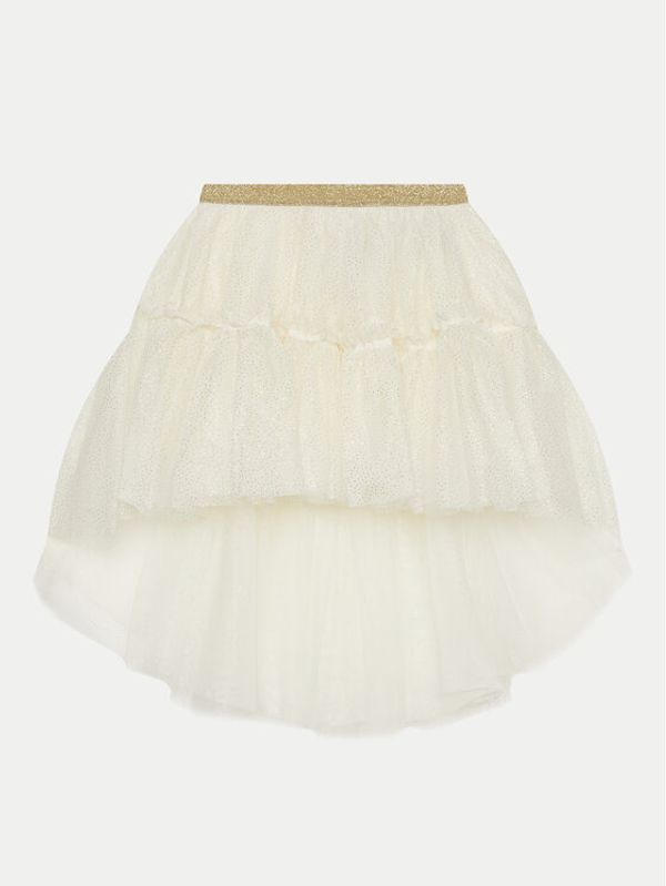 Coccodrillo Coccodrillo suknja od tila WC4124203EJG Écru Regular Fit