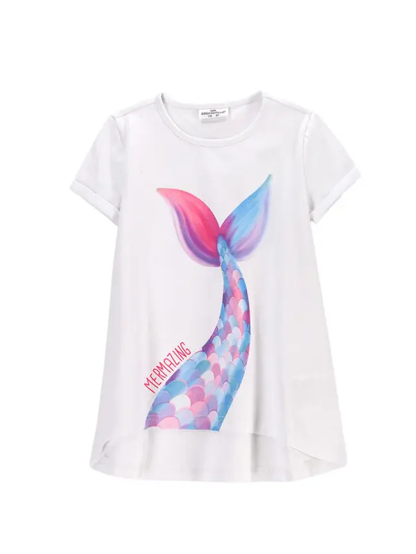 Coccodrillo Coccodrillo T-shirt WC5143203IGK Bijela Regular Fit