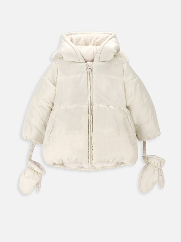 Coccodrillo Coccodrillo Zimska jakna ZC3152102OGN Écru Regular Fit