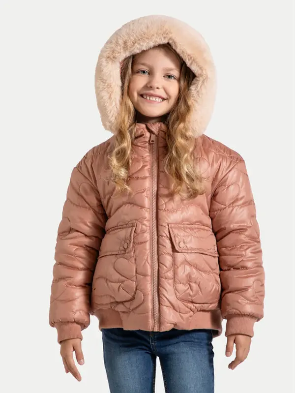 Coccodrillo Coccodrillo Zimska jakna ZC4152112OGK Narančasta Regular Fit