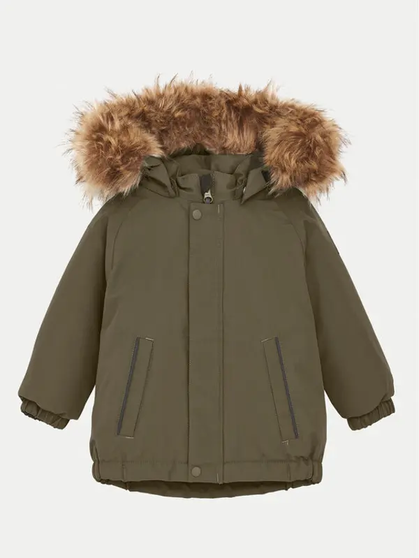 color kids Color Kids Parka 741607 Zelena Regular Fit