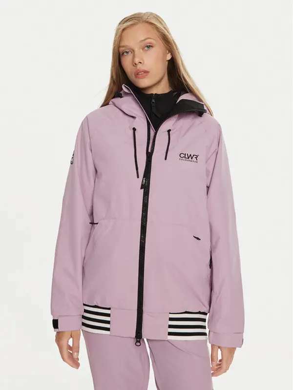 Colourwear Colourwear Skijaška jakna 7010319 Ljubičasta Regular Fit
