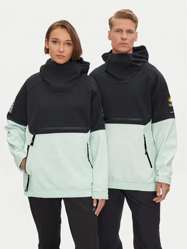 Colourwear Colourwear Skijaška jakna Torch Anorak 7010301 Crna Regular Fit