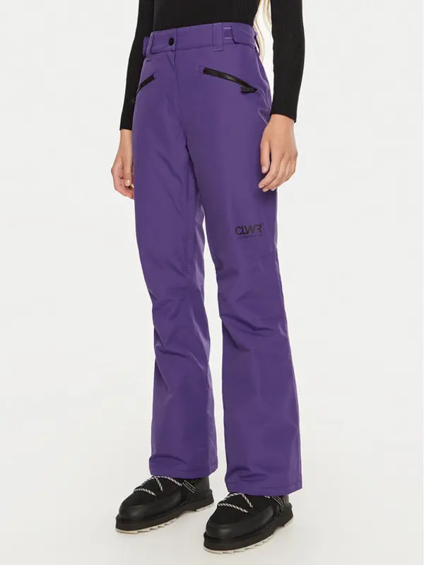Colourwear Colourwear Skijaške hlače Cork Pant 7010322 Ljubičasta Regular Fit