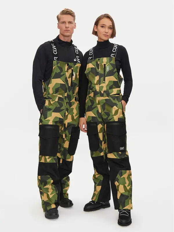 Colourwear Colourwear Snowboard hlače 7010296C6700 Kaki Regular Fit