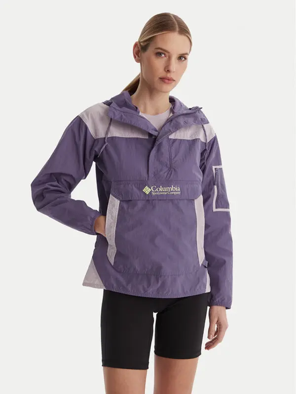 Columbia Columbia Anorak jakna Challenger™ II Windbreaker 2116592 Ljubičasta Regular Fit