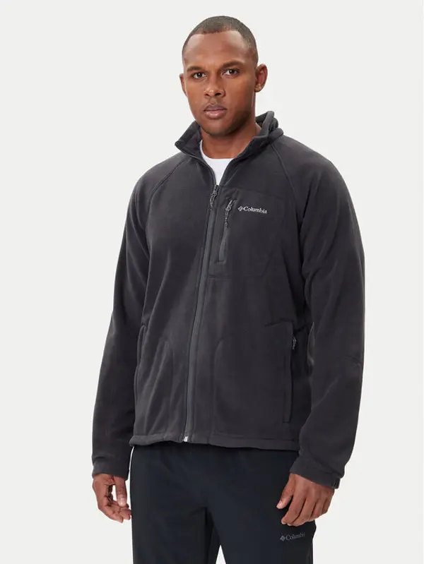 Columbia Columbia Flis 1420421010 Fast Trek II Full Zip Fleece Crna Classic Fit