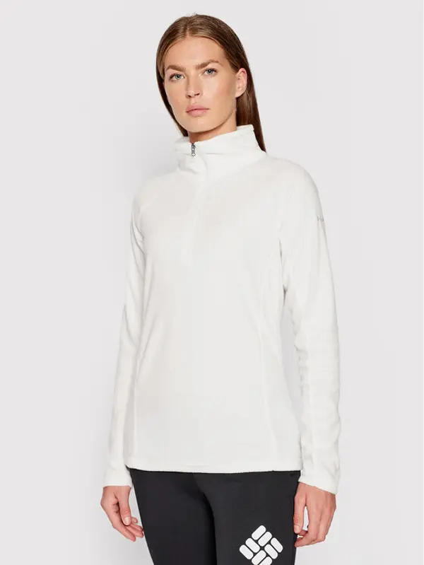 Columbia Columbia Flis Glacial™ IV Half Zip 1802201 Bijela Regular Fit