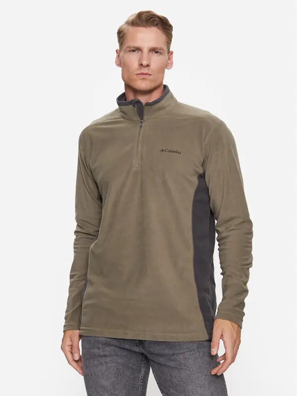 Columbia Columbia Flis Klamath Range™ II Half Zip Zelena Regular Fit