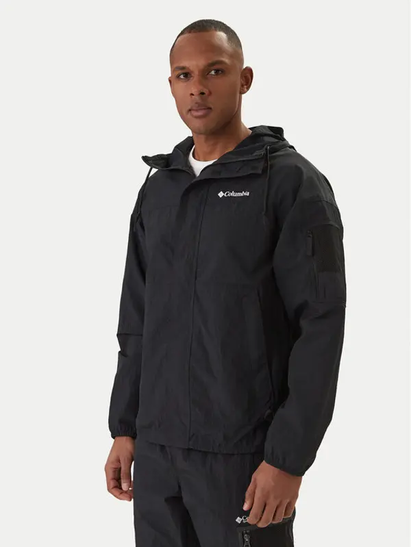 Columbia Columbia Jakna protiv vjetra Challenger™ II 2071553 Crna Regular Fit