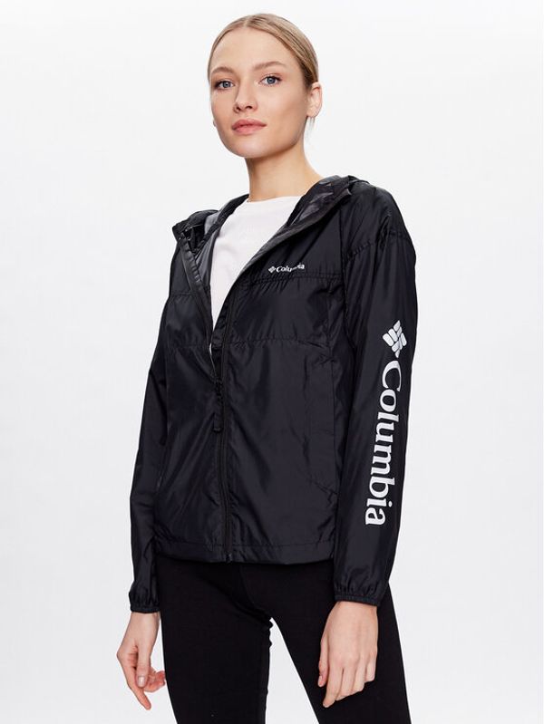 Columbia Columbia Jakna protiv vjetra Flash Challenger 1989503 Crna Regular Fit