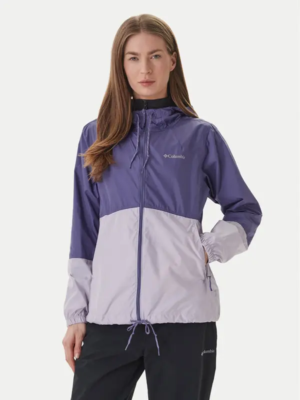 Columbia Columbia Jakna protiv vjetra Flash Forward™ II 2116531 Ljubičasta Regular Fit