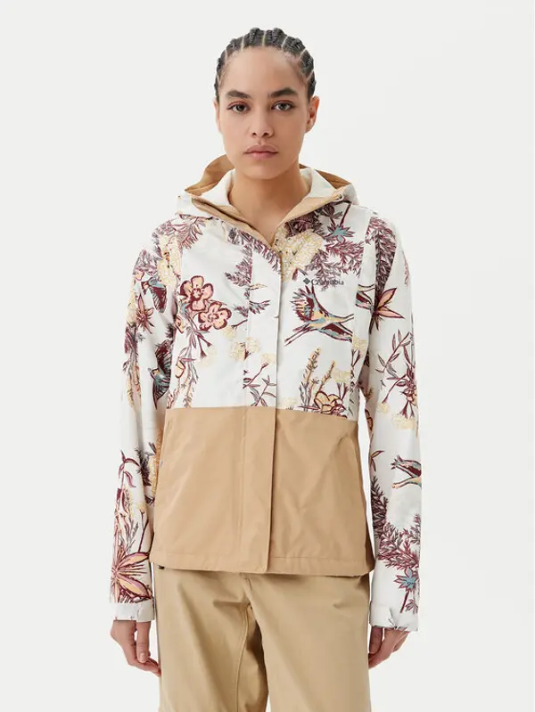 Columbia Columbia Outdoor jakna Hikebound™ Printed 2116334 Bež Regular Fit