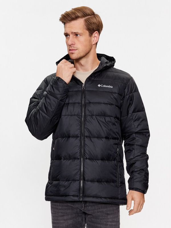 Columbia Columbia Pernata jakna Buck Butte™ Insulated Hooded Jacket Crna Regular Fit