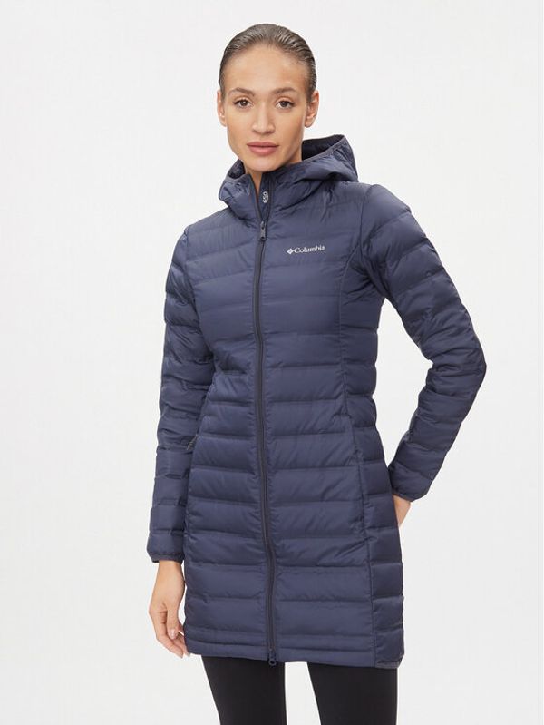 Columbia Columbia Pernata jakna Down Long Jacket 1859672 Tamnoplava Regular Fit