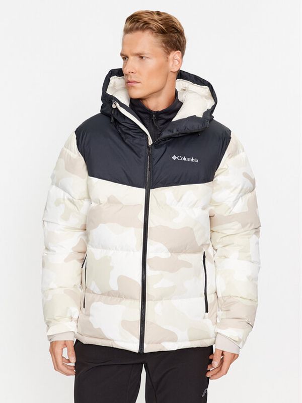 Columbia Columbia Pernata jakna Iceline Ridge™ Jacket Smeđa Regular Fit