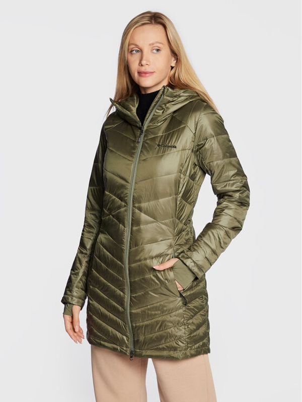 Columbia Columbia Pernata jakna Joy Peak 1982661 Zelena Regular Fit