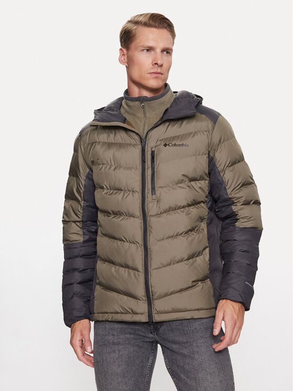 Columbia Columbia Pernata jakna Labyrinth Loop™ Hooded Jacket Zelena Regular Fit