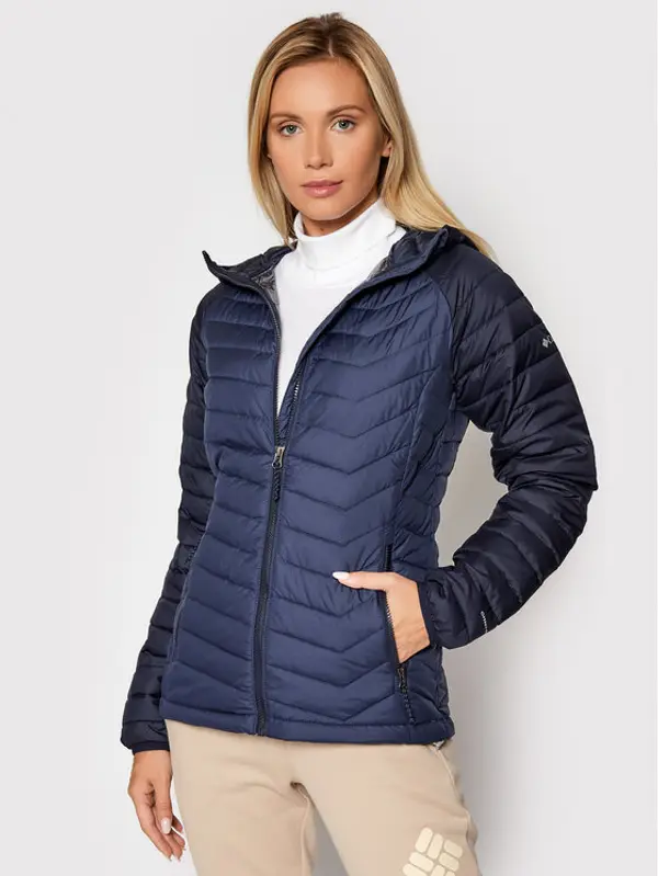 Columbia Columbia Prijelazna jakna Powder Lite 1699071 Tamnoplava Slim Fit