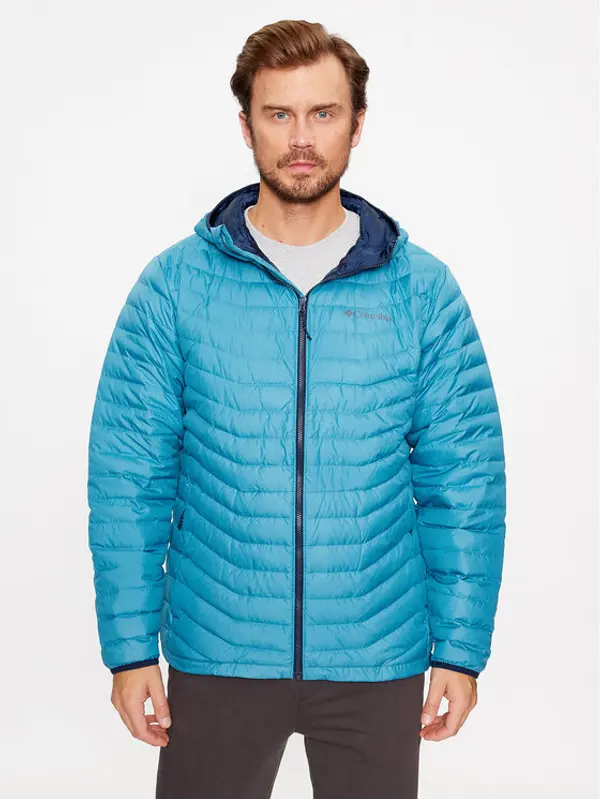 Columbia Columbia Prijelazna jakna Westridge™ Down Hooded Jacket Plava Regular Fit