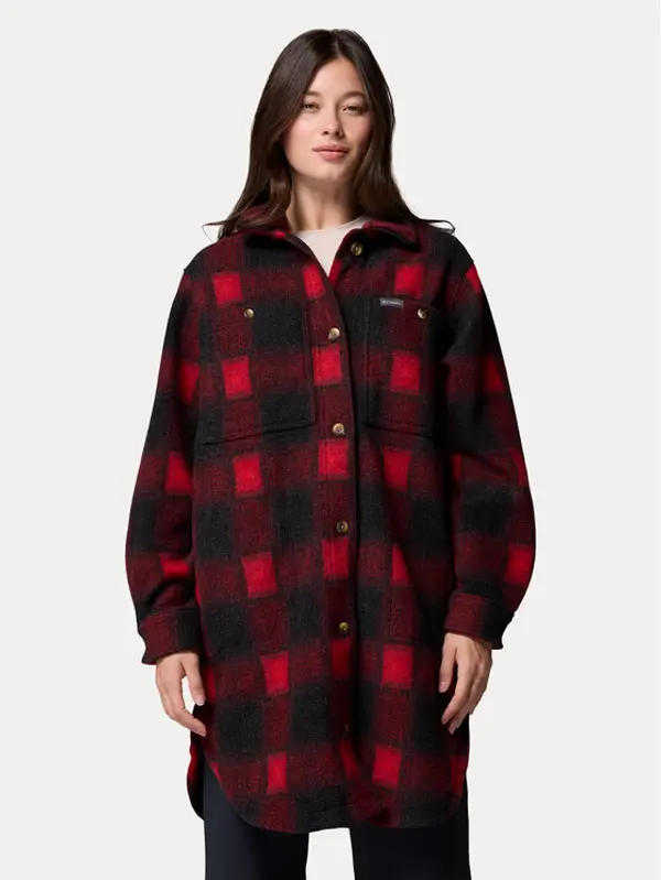Columbia Columbia Prijelazna jakna Wildest Venture™ 2136171 Tamnocrvena Loose Fit
