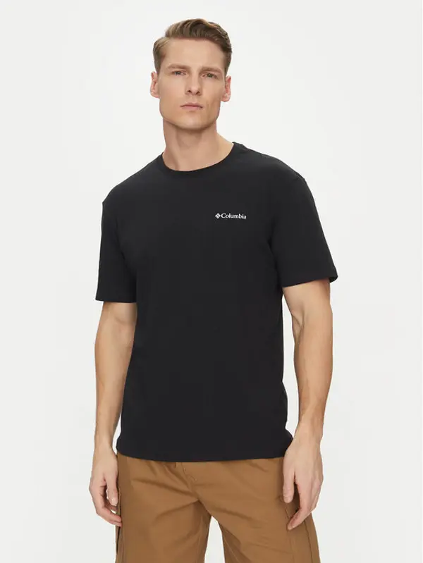 Columbia Columbia T-shirt Barton Springs™ 2058331 Crna Regular Fit