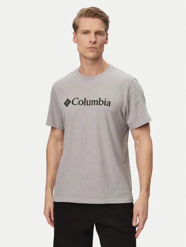 Columbia Columbia T-shirt Basic Logo™ 2155001 Svijetlo siva Regular Fit