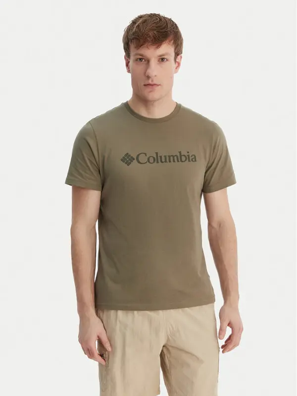 Columbia Columbia T-shirt Basic Logo™ 2155001 Zelena Regular Fit