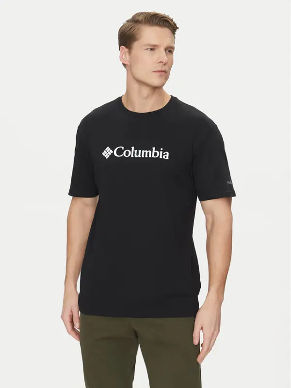 Columbia Columbia T-shirt CSC Basic Logo EM2180 Crna Regular Fit