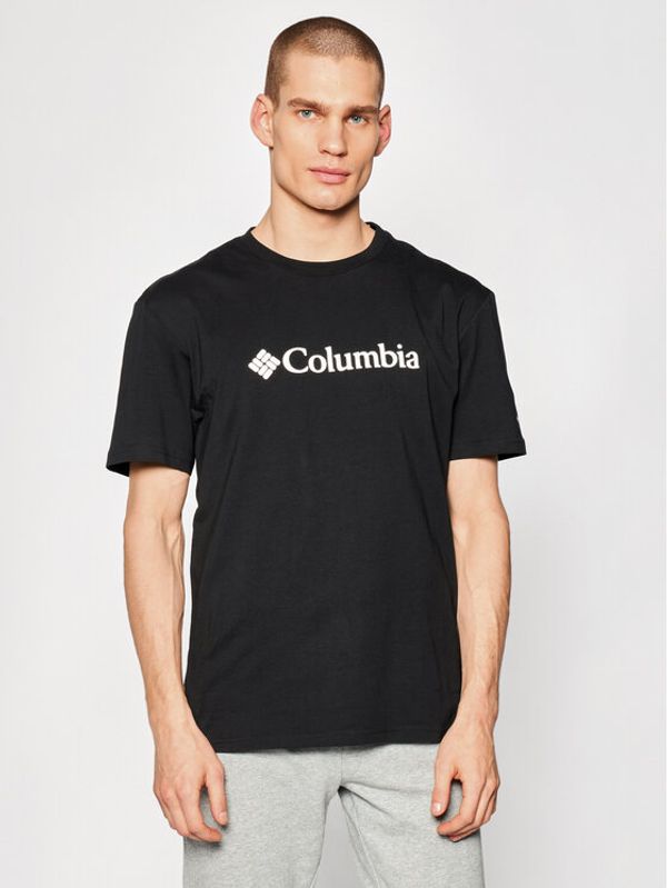 Columbia Columbia T-shirt CSC Basic Logo EM2180 Crna Regular Fit