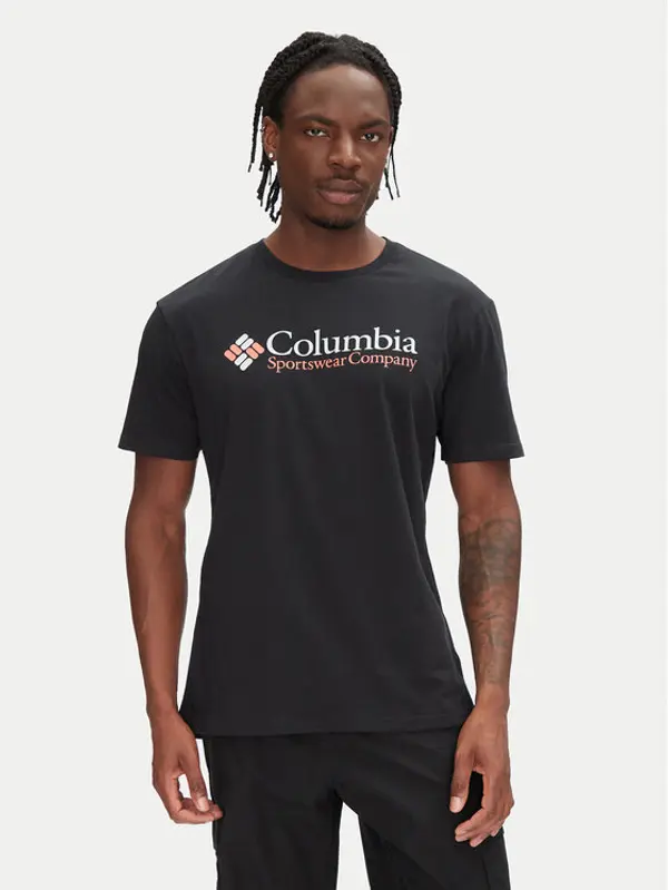 Columbia Columbia T-shirt Csc Basic Logo™ 1680053 Crna Regular Fit