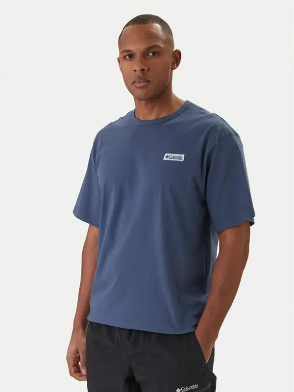 Columbia Columbia T-shirt CSC™ Heavyweight Iconic 2155061 Plava Relaxed Fit