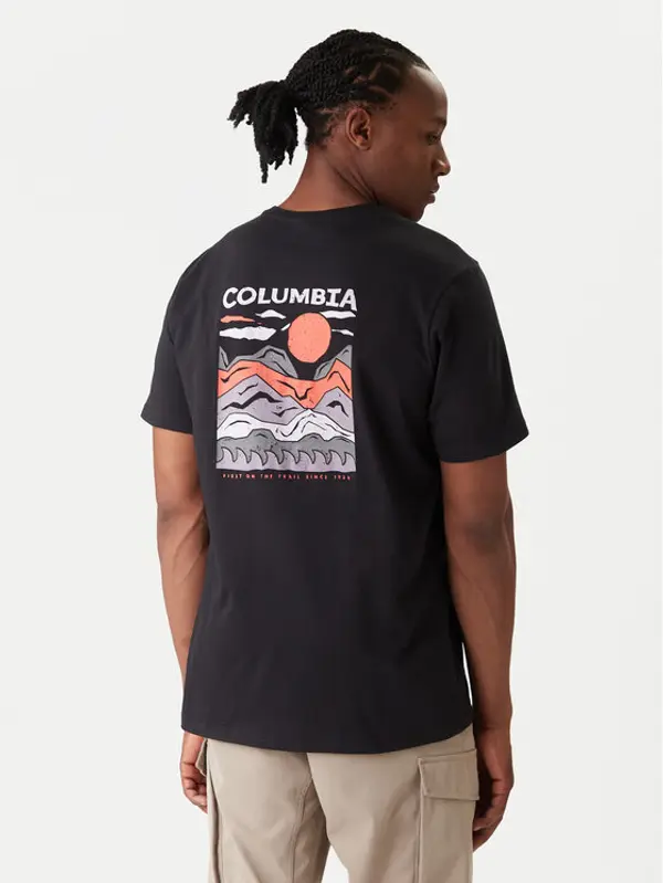 Columbia Columbia T-shirt Explorers Canyon™ 2036451 Crna Regular Fit
