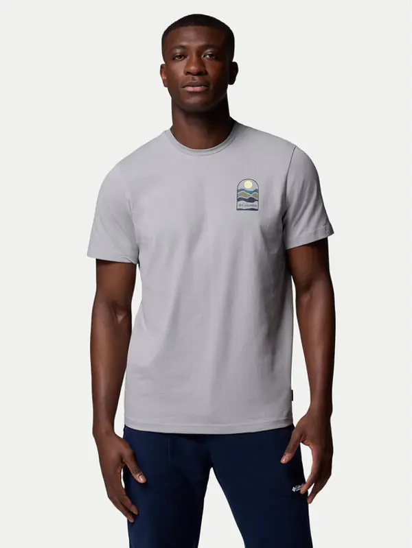 Columbia Columbia T-shirt Explorers Canyon™ 2036451 Siva Regular Fit
