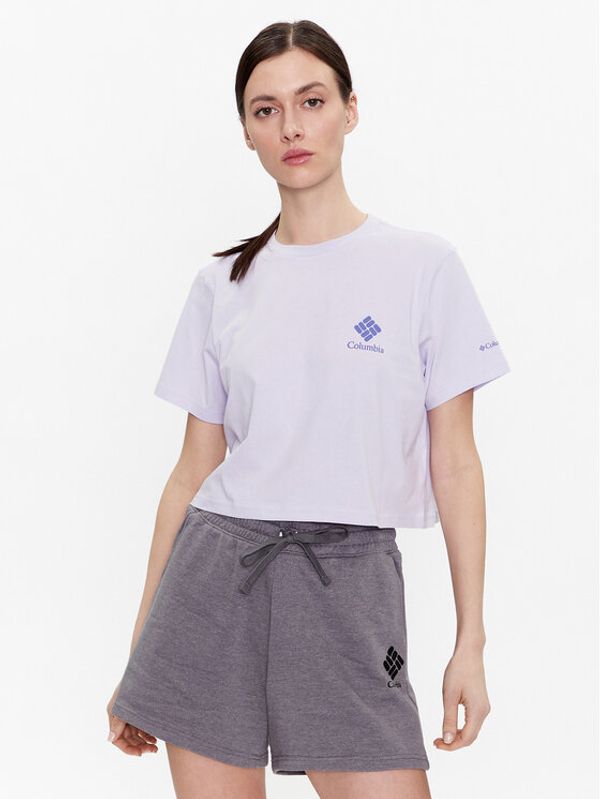 Columbia Columbia T-shirt North Casades 1930051 Ljubičasta Cropped Fit