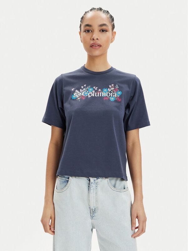Columbia Columbia T-shirt North Cascades™ 1992085 Plava Relaxed Fit