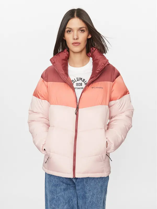 Columbia Columbia Zimska jakna Puffect™ Color Blocked Jacket Crvena Regular Fit