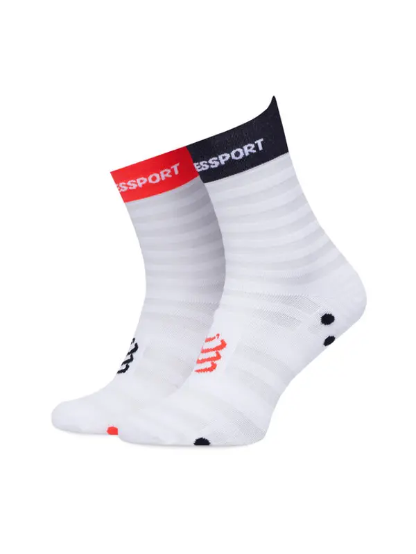 Compressport Compressport Kratke čarape Pro Racing Socks v4.0 Ultralight Run Low XU00051B Bijela