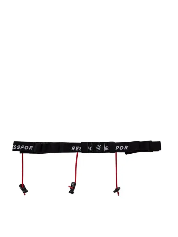Compressport Compressport Sportski remen Race Number Belt CU00013B Crna