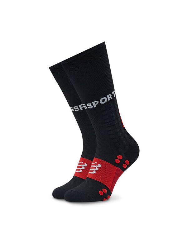 Compressport Compressport Visoke unisex čarape Run SU00004B Crna